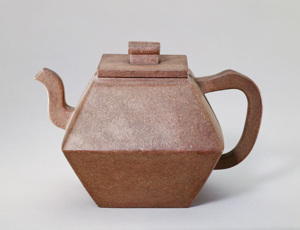 图片[1]-Purple sand square bucket kettle-China Archive